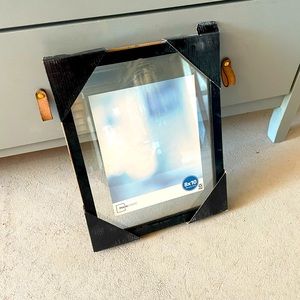 Four (4) black floating frames, black, 8x10. Mainstays brand. like new condition